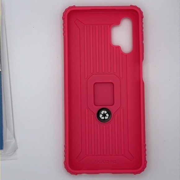 Samsung Galaxy S23 Case wRing Holder Kickstand & 2 Screen Protectors - Picture 3 of 3